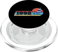 Marineros Barco de Vela Vintage 1992 cumpleaños Yachting PopSockets PopGrip para MagSafe