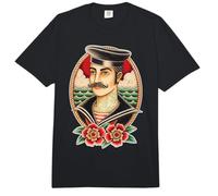 Marineros tatuados American Traditional Tattoo Flash Comfort Colors Adult Heavyweight T-Shirt