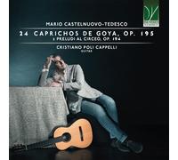Mario Castelnuo 24 Caprichos de Goya, Op. 195/3 Preludi A (CD) (Importación USA)