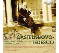 Mario Castelnuo Castelnuovo-Tedesco: Shakespeare Sonnets (CD) (Importación USA)