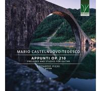 Mario Castelnuov Appunti Op.210 - Preludes and Studies f (CD) (Importación USA)