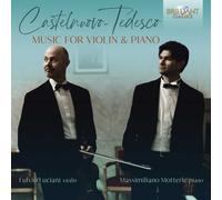 Mario Castelnuovo- Castelnuovo-Tedesco: Music for Violin (CD) (Importación USA)