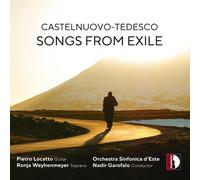 Mario Castelnuovo-Tedesco Songs from Exile (CD) (Importación USA)