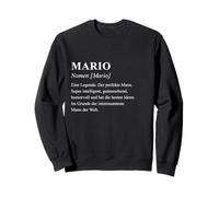 Mario Eine Legende Der perfekte Mann - Funny Spruch Sudadera