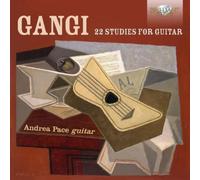 Mario Gangi Gangi: 22 Studies for Guitar (CD) Album (Importación USA)