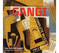 Mario Gangi Gangi: Complete Music for 2 Guitars (CD) Album (Importación USA)
