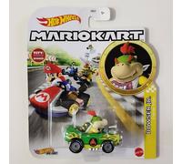 Mario Kart DieCast Bowser Jr Flame Flyer 5cm Escala 1:64 Hot Wheels HDB27