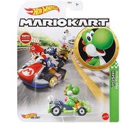 MARIO KART Modelo YOSHI Versión Pipe Frame 5cm Escala 1:64 Hot Wheels GRN19