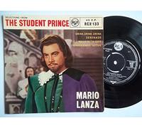 Mario Lanza - STUDENT PRINCE (selections from)(45 RPM EP, PS, IMPORT, 1967)