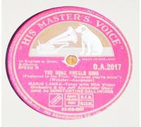 Mario Lanza The Song Angels Sing / Because You're Mine 10 inch 78 rpm Vinyl Shellac Record