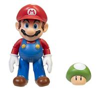 Mario with 1Up Mushroom (World Of Nintendo Super Mario) Figure