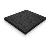 Mario10 Alfombrilla antivibración para lavadora, 60 x 60 x 2 cm, goma para aislamiento de vibraciones, absorción de golpes, reducción de ruido, protección del suelo