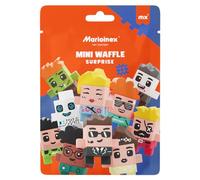 Marioinex Bloques bolsita Mini Waffle Sorpresa Sorpresa Misteriosa Figura Mini Edificio Juguetes niños 4 años -Piezas construccion niños- construcciones para niños - Caracteres Regalo niños