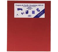 Mariola 09183 - Carpeta de fuelle formato folio con cierre de cinta,AZ/1-31.RJ, color rojo