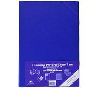 Mariola 22071 - Caja proyectos armada cartón con gomas L70 mm, color azul