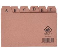 Mariola 3102 - Índice alfabético 24 posiciones cartón 125x75 mm