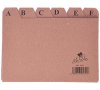 Índice Fichero MARIOLA Cartón, Nº 3 24 Posiciones 150 x 100 mm.