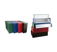 Mariola Caja de Archivo Negro Din A4 39 x 25,5 x 20 cm