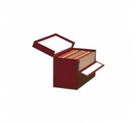 Mariola Caja de Archivo Rojo DIN A4 39 x 25,5 x 20 cm