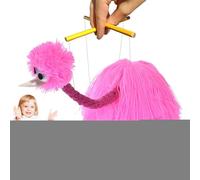 Marioneta De Alambre Avestruz - Muñeco De Peluche Articulado Para Niños, Teatro O Cumpleaños | Juguete Divertido Para Familia, Fiestas Y Espectáculos