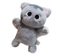 Marioneta de juguete - Marioneta de gato para niños, mini peluche, experiencia de juego interactiva con material de tela suave y cómodo para ejercicios de entrenamiento de animales Dom