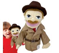 Marioneta de mano animal | Juego de marioneta maano | Pupet a en familia | Burbujas de peluche lindas con móvil | Puwppets de miembros de la familia | Papel de marionetas educativas soft play