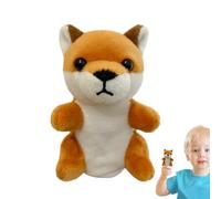 Marioneta De Mano De Animal: Juguete Ďe Peluche Con Personaje Đe Dedo, Diseño D́e Algodón PP Suave, Accesorio D̄e Aprendizaje Temprano, Muñeca Dé Interpretación Ďé Cuentos, Figura Linda Del Bosque | M