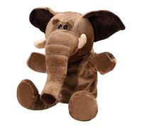 Marioneta de mano de animales de dibujos animados, juguetes de peluche para padres, para actividades de habilidades sociales, atención plena para niños, socioemocional, interacción infantil temprana