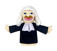 Marioneta de Mano de Felpa, Marioneta de Mano rellena Teatro Show Time | Marioneta profesional de 15,7 pulgadas, educativo interactivo para niños, preescolar, narración de cuentos, juegos de