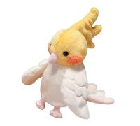 Marioneta de mano de loro: juguete interactivo de felpa colorido, animal de peluche suave para contar historias y enseñar, diseño de fácil agarre con alas batientes | Entretenimiento educativo para ni