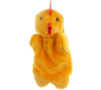 Marioneta de Mano de Pollo - Puppet Buddies, Peluche de Pollo Dulce | Juguete Animal de Peluche, Traje de gallina divertido, Gallo interactivo para la enseñanza de los Juegos de rol, Regalos de