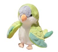 Marioneta de mano loro - Juguete de peluche divertido de loro de 7.87 pulgadas | Juguete interactivo de juego de rol de peluche, juego interactivo seguro para contar historias, enseñar teatro de