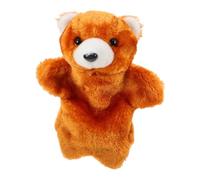 Marioneta de Mano Oso de Peluche Educativo para Niños | Felpa y Algodón Pp, para Contar Historias y Actividades en Aula, Soporte Lúdico