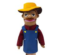 Marioneta de Mano Profesional | Cocinero Bombero Granjero Trabajador | Detective Doctor Relleno | Juguetes interactivos de educación temprana para padres e hijos para recuerdos de de Navi