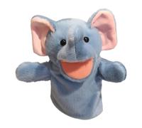 Marioneta de Mano Títere de Animal Juguete de Comunicación Peluche para Figura para Niños Que Mejora la Expresión Adecuado para Actuaciones Y, Elefante