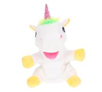 Marioneta de Tejido Mano para Niños de Unicornio
