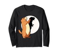 Marioneta Divertida de Dinosaurio de Sombra de marmota Feliz día de la marmota Manga Larga