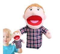 Marioneta Familiar Preescolar, Marionetas de Mano Familiares - Marioneta de Peluche para Contar Historias,Marionetas de Juguete Suaves para Juegos de rol, Marionetas de Escuela y hogar con Boca móvil