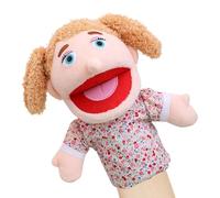 Marioneta familiar preescolar, títeres familiares | Hacer Parece Jugar a la marioneta | El teatro interactivo Muestra títeres, juego de rol con Una m