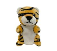 Marionetas con animales realistas, Marionetas con animales para niños,Marionetas de dedo tigre - Simpáticos amigos del zoológico Marionetas de mano de peluche Marionetas de tigre Marionetas de dedo