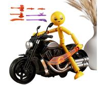 Marionetas De Acción, Mejora El Pensamiento Espacial, 21x15.5x7.5cm, Figuras De Acción Coleccionables, Figuras Stop Motion, Construidas Para Durar, Para Niños A Partir De 6 Años Exhibición De Estanter