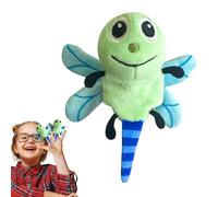 Marionetas de animales realistas - Juego de títeres de peluche de insectos lindos, mini dulces para un juego imaginativo, herramienta de aprendizaje temprano | Escuelas, cuentos, recreos, cad