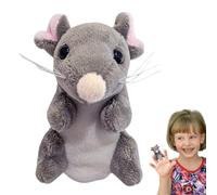 Marionetas de con animales,Marionetas de - Ratones de peluche juguetes interactivos para niños, para animales que cuentan historias, simpáticos títeres para dedos de Juegos de