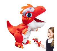 Marionetas De Con Animales,Marionetas Mano Animales | Simpático Peluche En Forma De Marioneta Dinosaurio - Simpáticos Títeres Que Cuentan Historias Dinosaurios, Juegos Interactivos