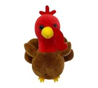 Marionetas de dedo de pavo - Juego de juguetes de peluche, lindos personajes de mano, accesorios de teatro cautivadores con detalles realistas, herramienta de enseñanza divertida para guardería