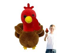Marionetas de Dedo de Pavo, Marionetas de Dedo, Marioneta de Mano de Peluche de muñeca de Pavo, Accesorio de Lectura para Contar Historias para niños, niñas y niños, Juguetes de Peluche para escuelas