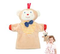 Marionetas de mano con animales, marionetas con animales de peluche,Simpáticos muñecos de patos - Marioneta de mano para niños, peluche rana mono animal para espectáculos teatrales, regalos