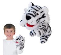 Marionetas De Mano con Animales - Peluche De 25 Cm con Móvil, Muñeco Suave Y Resistente para Juegos De Ficción, Narración, Espectáculos Teatrales De Marionetas, Aprendizaje Interactivo, Regalo