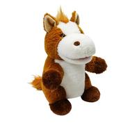 Marionetas de Mano de Animales de Peluche, Marionetas de Animales de Peluche de 9,84 Pulgadas | Marionetas de Dedo de Aves de Corral de educación temprana, Dedo de Rendimiento Escolar