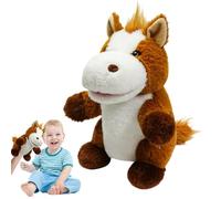 Marionetas de Mano de Animales de Peluche | Marionetas Lindas de Peluche de 9,84 Pulgadas | Marionetas de Dedo de aves de corral para la educación temprana, Dedo de Rendimiento Escolar